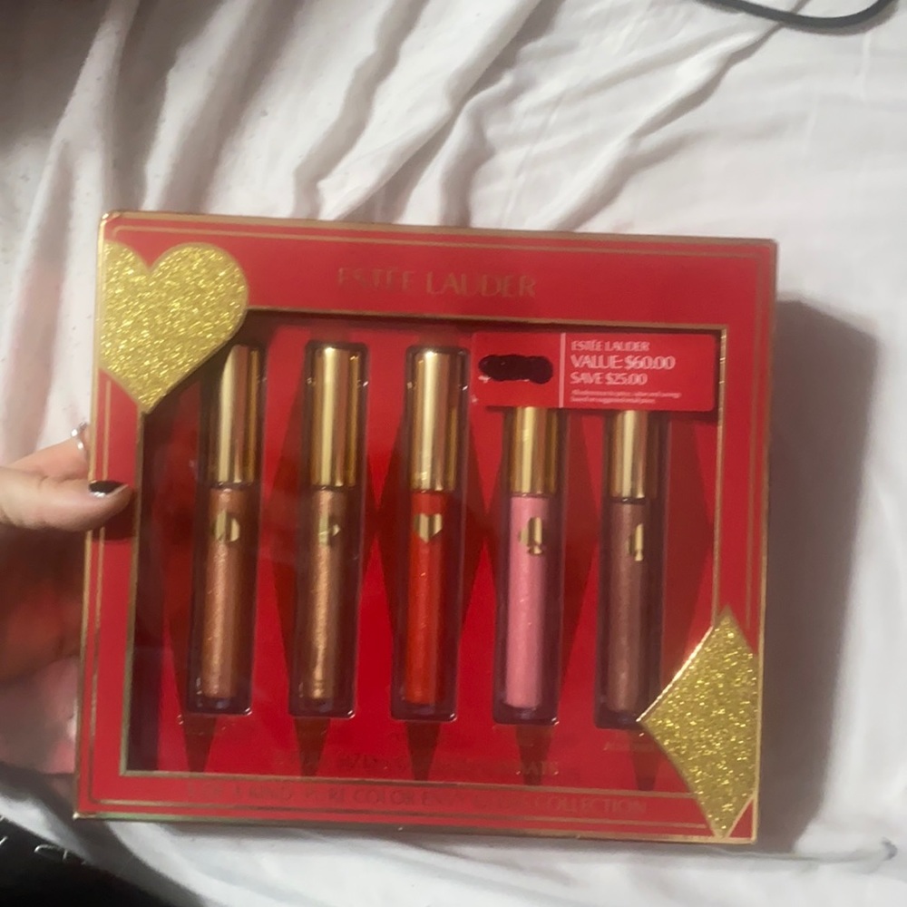 Estée Lauder lip gloss set